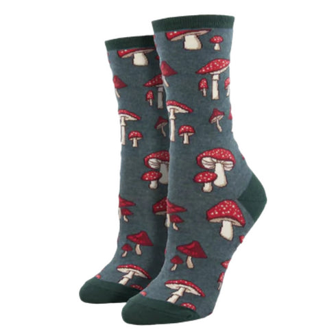 Green Mushroom Socks - SOXO #1 Imported Socks Brand in Pakistan